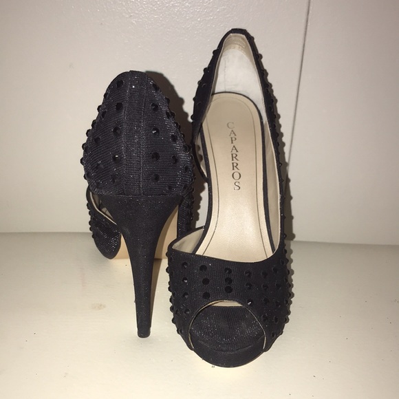 Brand new black Caparros sparkly shoe - size 8.5 - Picture 6 of 10
